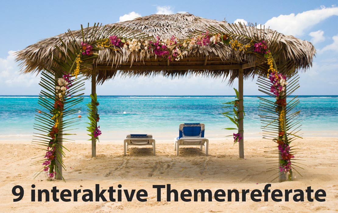 9 interaktive Kursteile